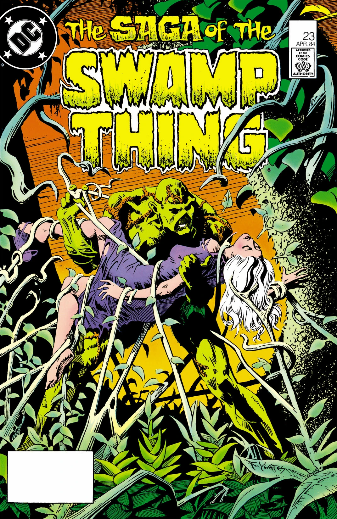 The Saga of the Swamp Thing #23 (DC, 1984 — Cover A) cover